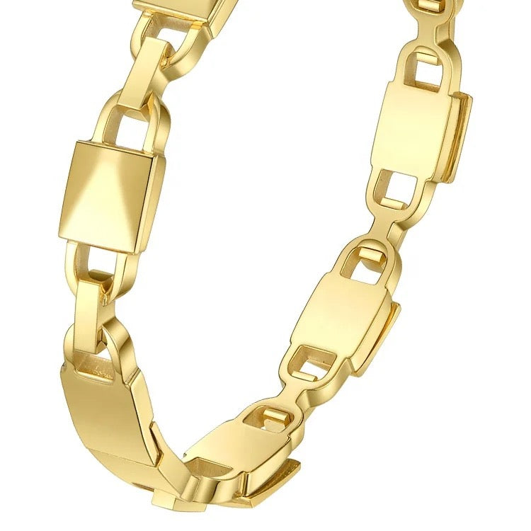 Lock Chain Bracelet