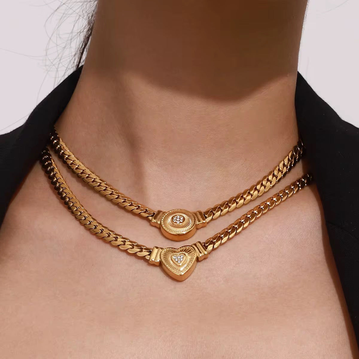 Medallion Chain Necklace