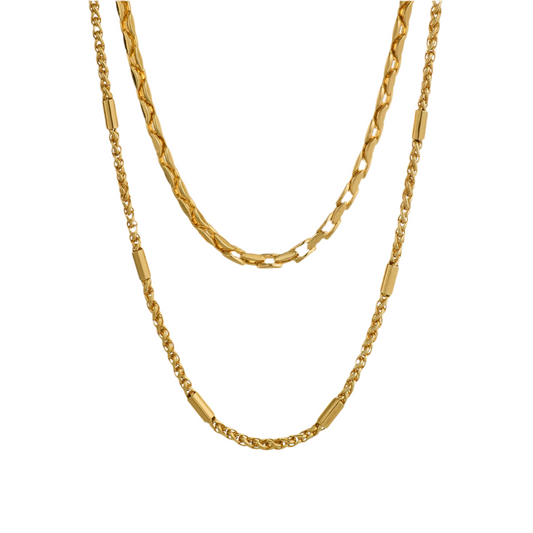 Astra Twin Chain Necklace