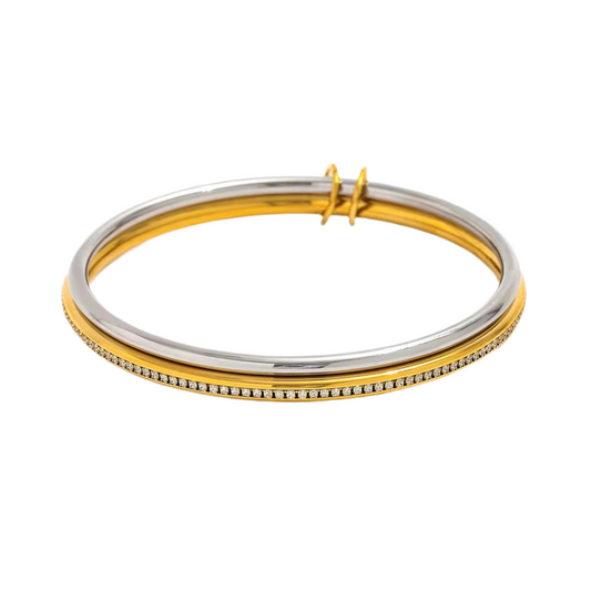 Evora Dual-Tone Bracelet