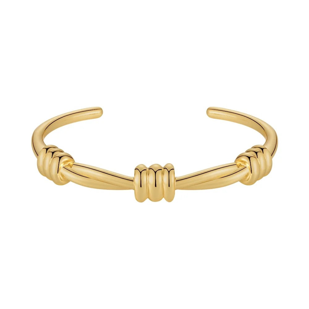 Brave Knot Cuff Bracelet