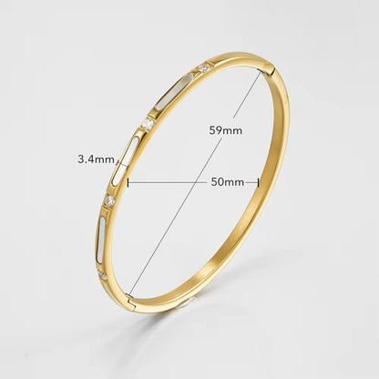 Liora Crystal Bangle