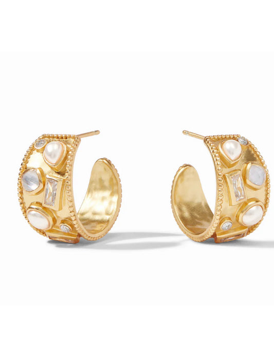 Treasure Hoop Earrings