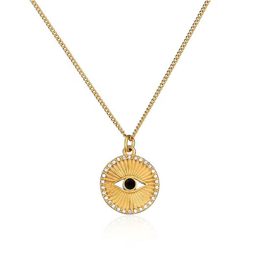 Mystic Eye Pendant Necklace