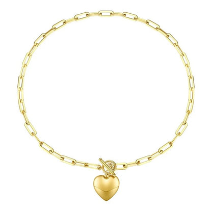 Golden Heart Necklace